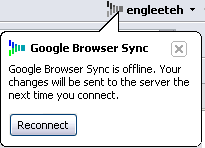 Google Browser Sync - Offline