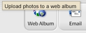 Web Albums Button