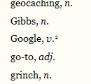 Google as verb