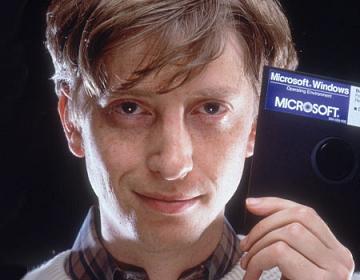 Young Bill Gates