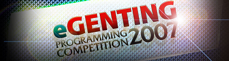 eGenting Programming Competition 2007