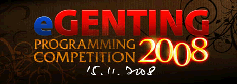 eGenting Programming Competition 2008